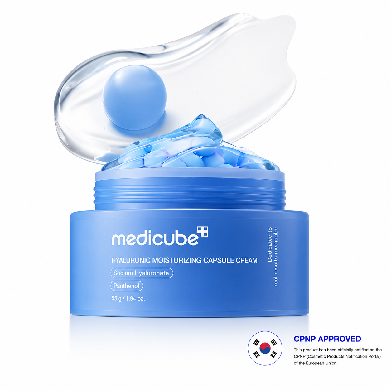 Medicube – Hyaluronic Moisturizing Capsule Cream, 55g